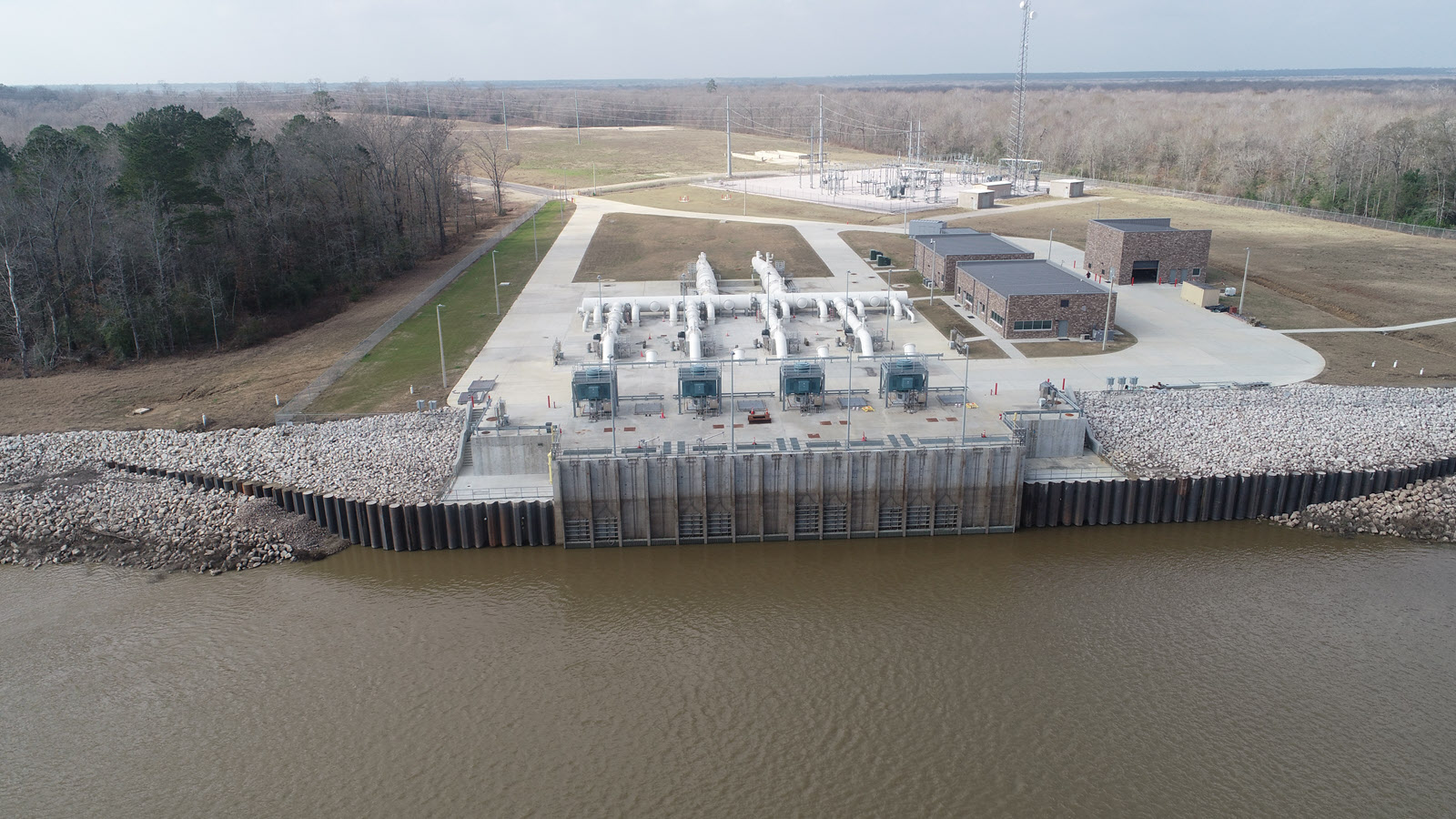 Capers Ridge Pump Stations - Luce Bayou Interbasin Transfer Project